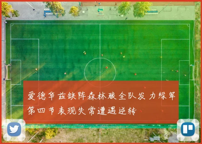 爱德华兹缺阵森林狼全队发力绿军第四节表现失常遭遇逆转